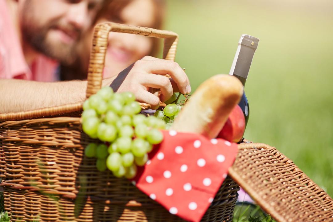 picnic lunch at Big Pocono State Park