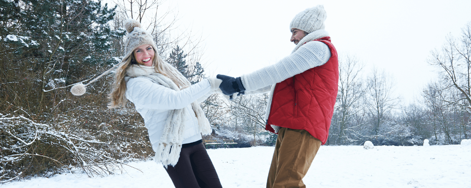 couple in snow